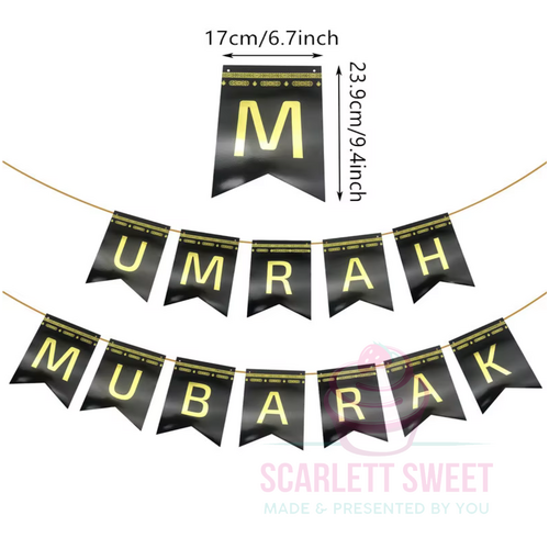 Umrah Mubarak BG Banner