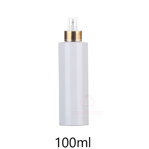 100ml White Gold Spray Bottle 10PC