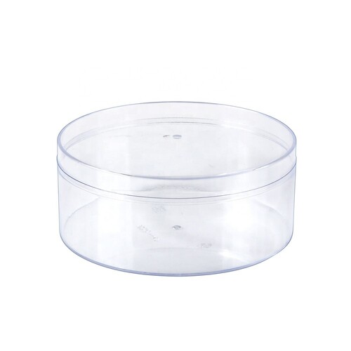 8cm x 3cm Acrylic Round Box 12PC