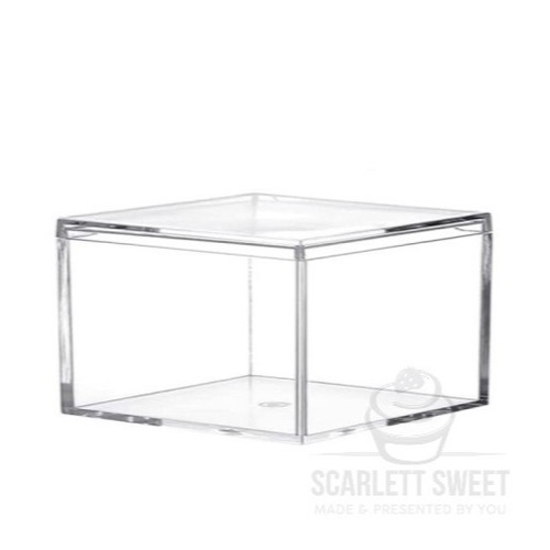 7.5x7.5x4cm Acrylic Box 6PC