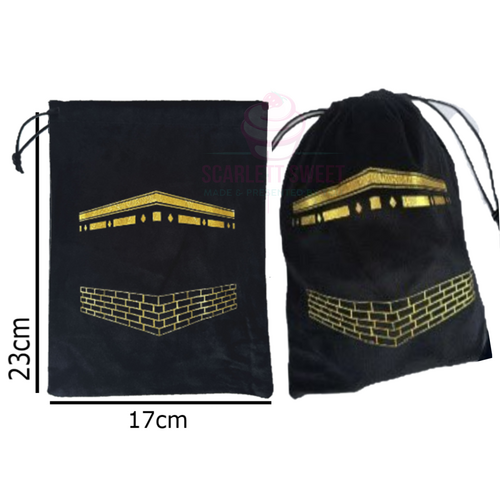 Kaabah Velvet Bag 17x23cm 1PC