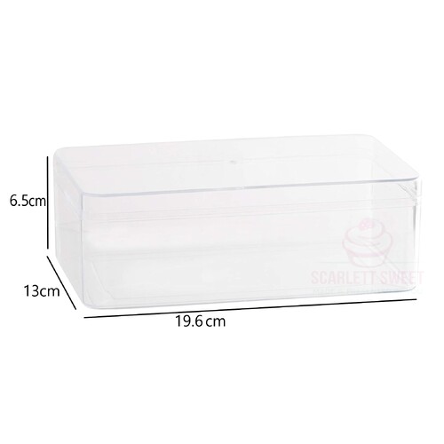 19.6x13x6.5cm Acrylic Box 6PC